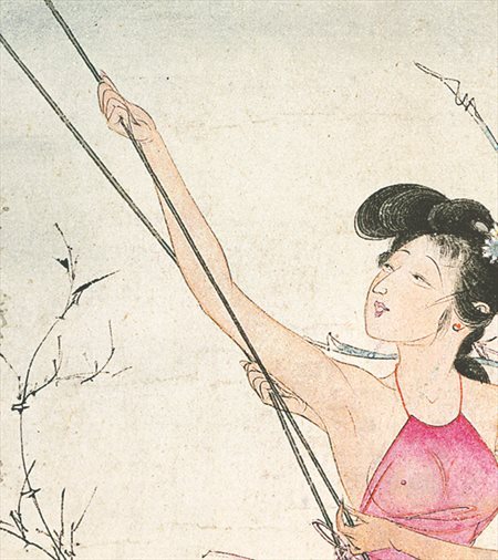 安庆-胡也佛的仕女画和最知名的金瓶梅秘戏图